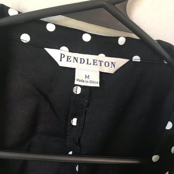 Pendleton Black and White Polka Dot Jacket - Picture 2 of 5